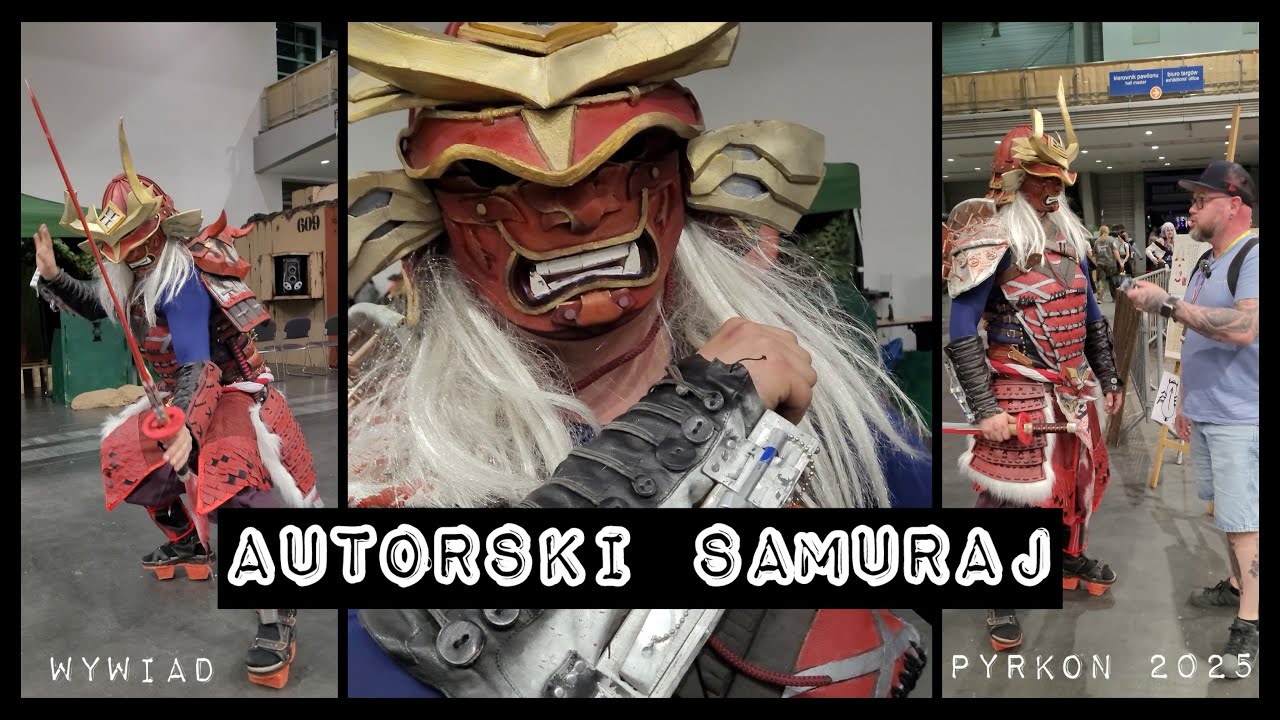 Jak powstał ten Samuraj? ⚔️ Steampunk, Genshi i autorska wizja | Pyrkon 2025 