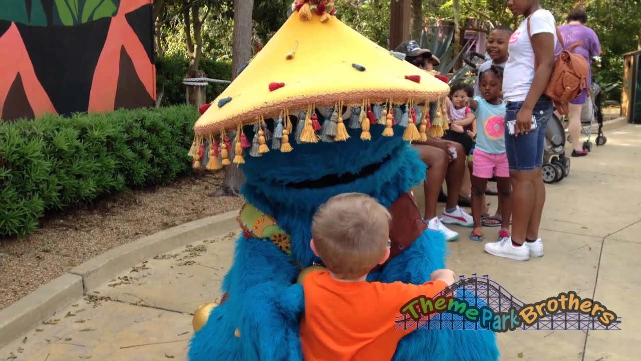 Busch Gardens Sesame Street Meet and Greets and More