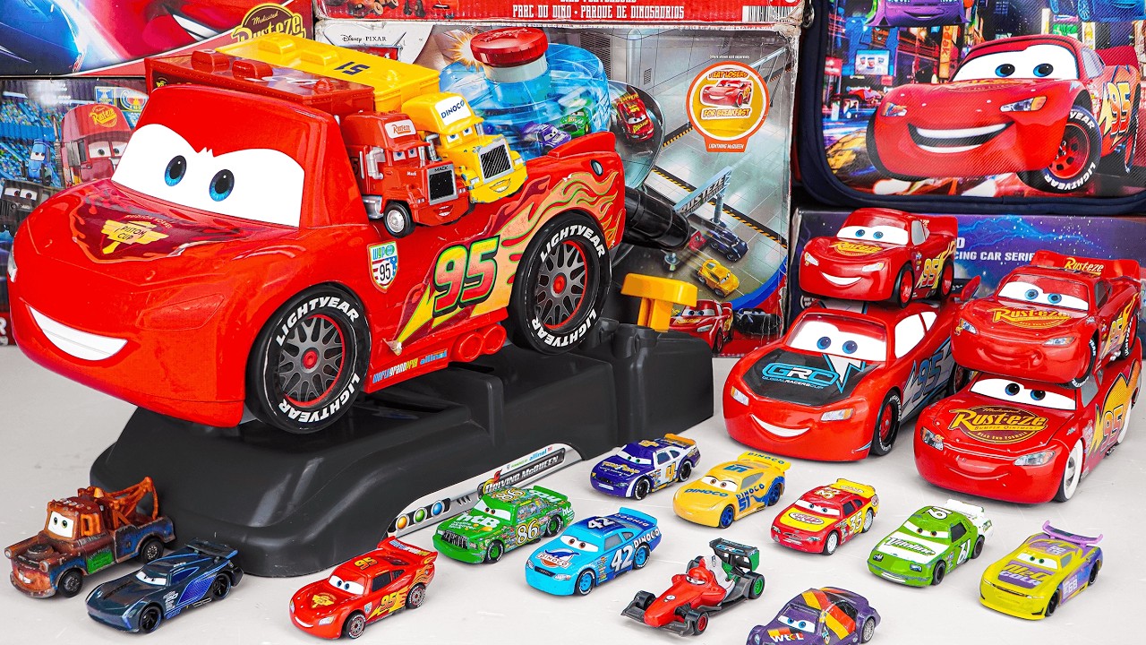 Disney Pixar Cars Unboxing Review | Lightning McQueen, Mack, Doc Hudson, Chick Hicks, Snot Rod