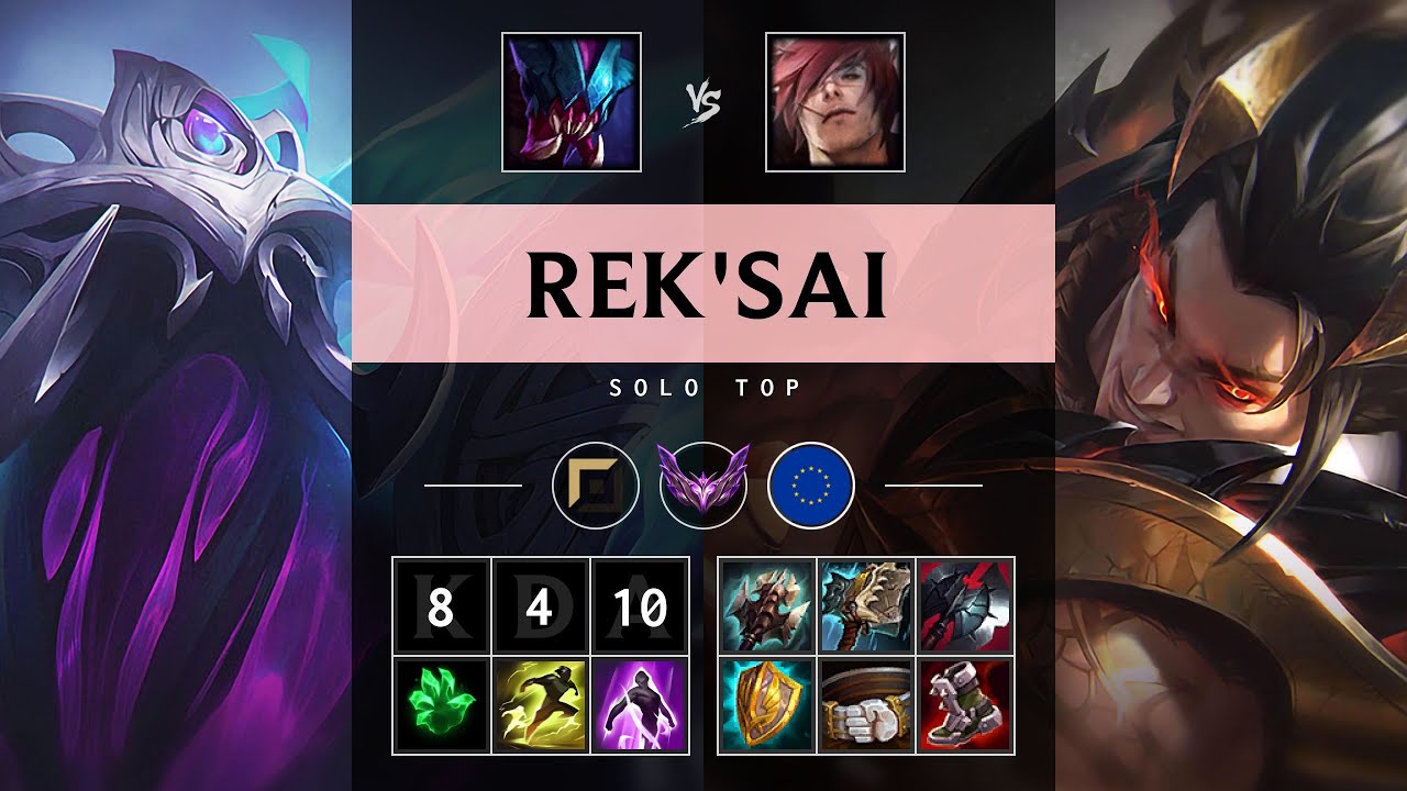 Rek'Sai Top vs Sett - EUW Master Patch 25.15