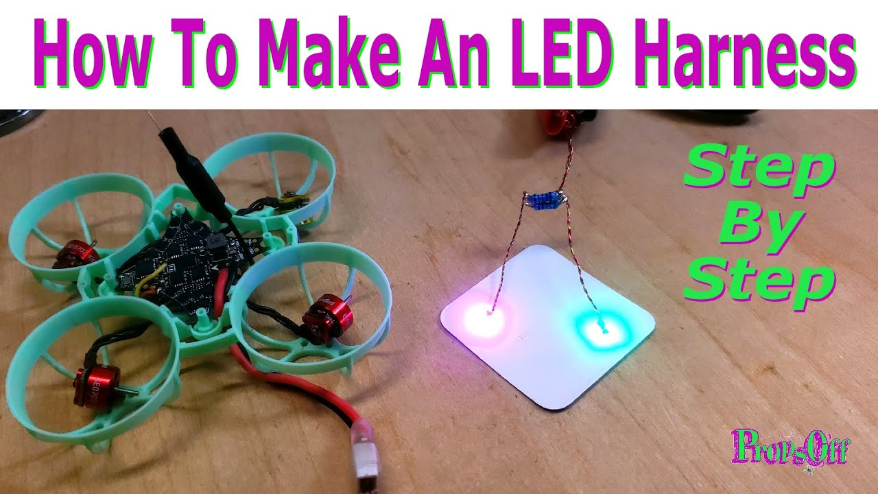 How To Wire LED | Proper LED Resistors | 1206 LED For Whoop Racing