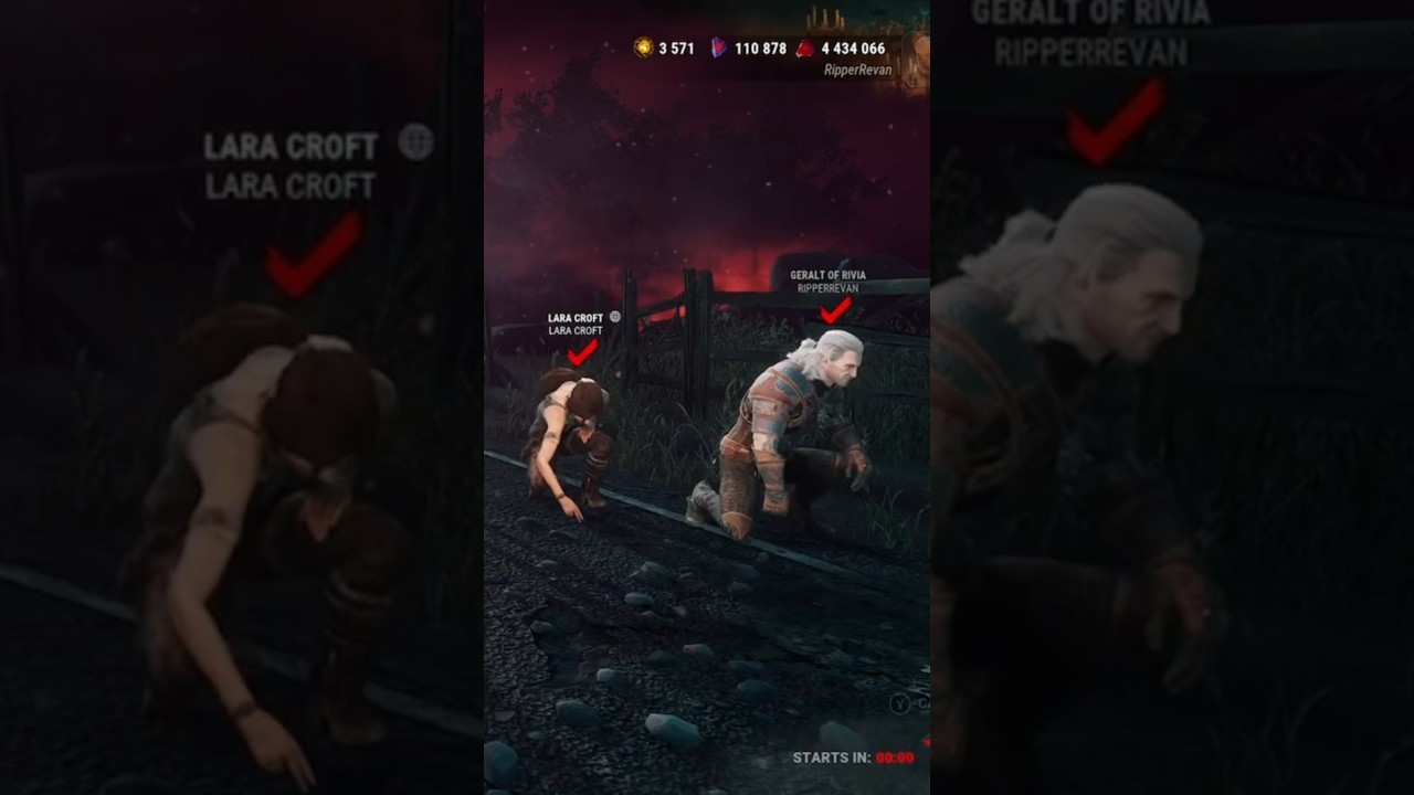 How adorable, Lara being inspired by Geralt.