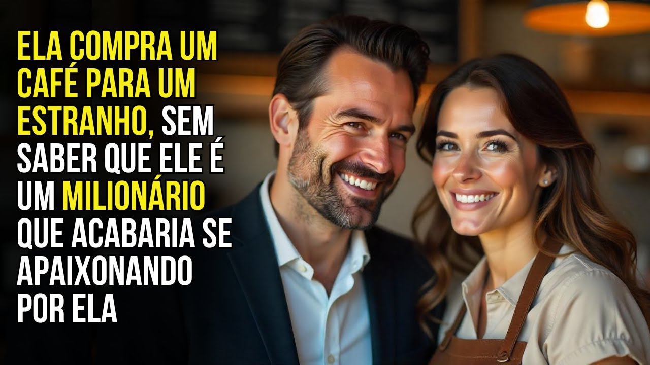 Ela Compra Café para um Estranho, Sem Saber que Ele É um MILIONÁRIO que Acaba Se Apaixonando Por Ela