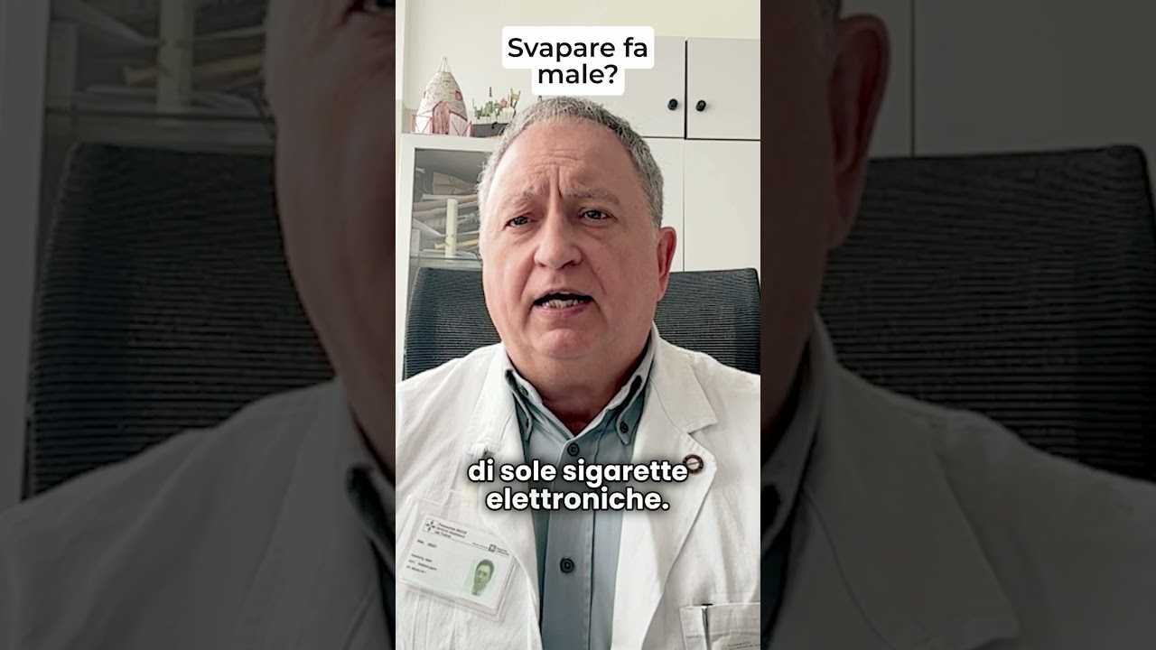 Svapare fa male? Ci&ograve; che c'&egrave; da sapere sulle sigarette elettroniche col professor Roberto Boffi