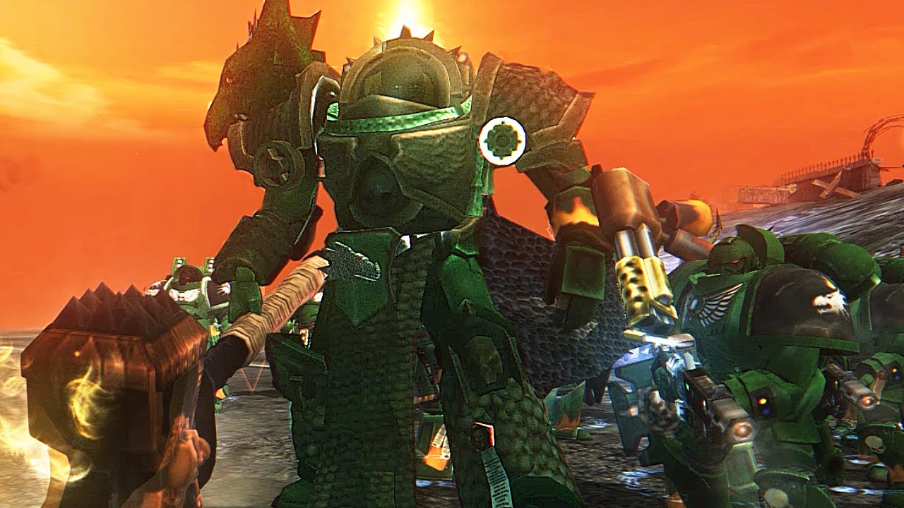 VULKAN & Primaris Salamanders vs Khorne! - Unification Mod: Survival | WH40K: Dawn of War: Soulstorm