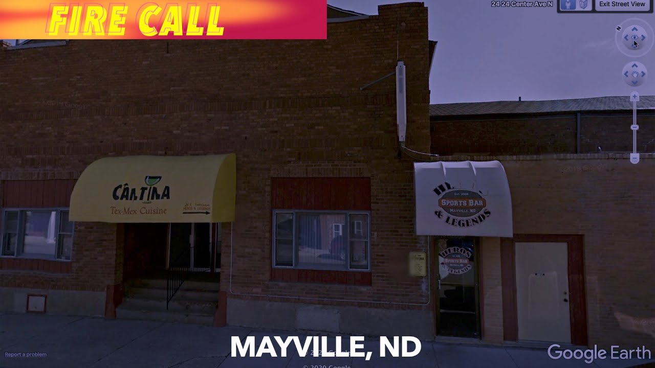 Saturday Night Fire Call At Mayville Restaurant