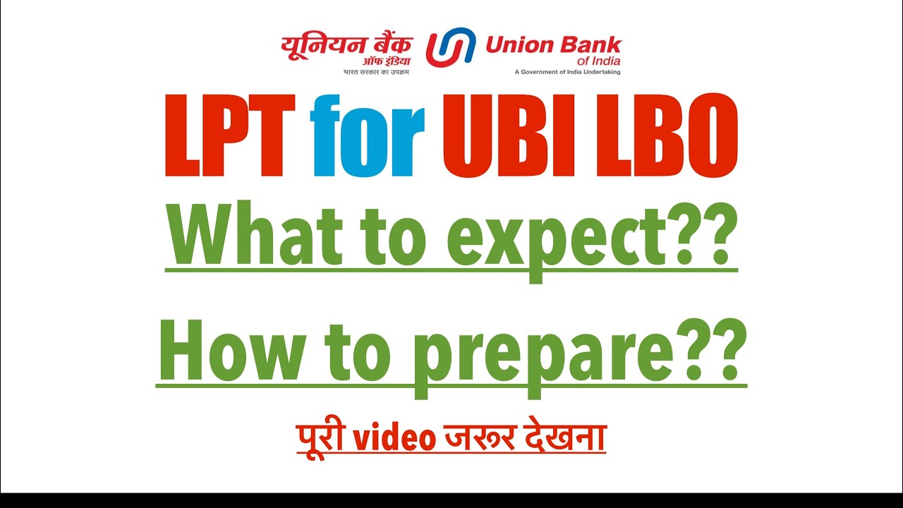 About LPT for UBI LBO | Repost in English