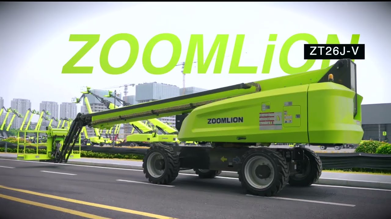 Zoomlioon ZT26JV 27m Telescopic Boom Lift by Nationwide Machiner Group