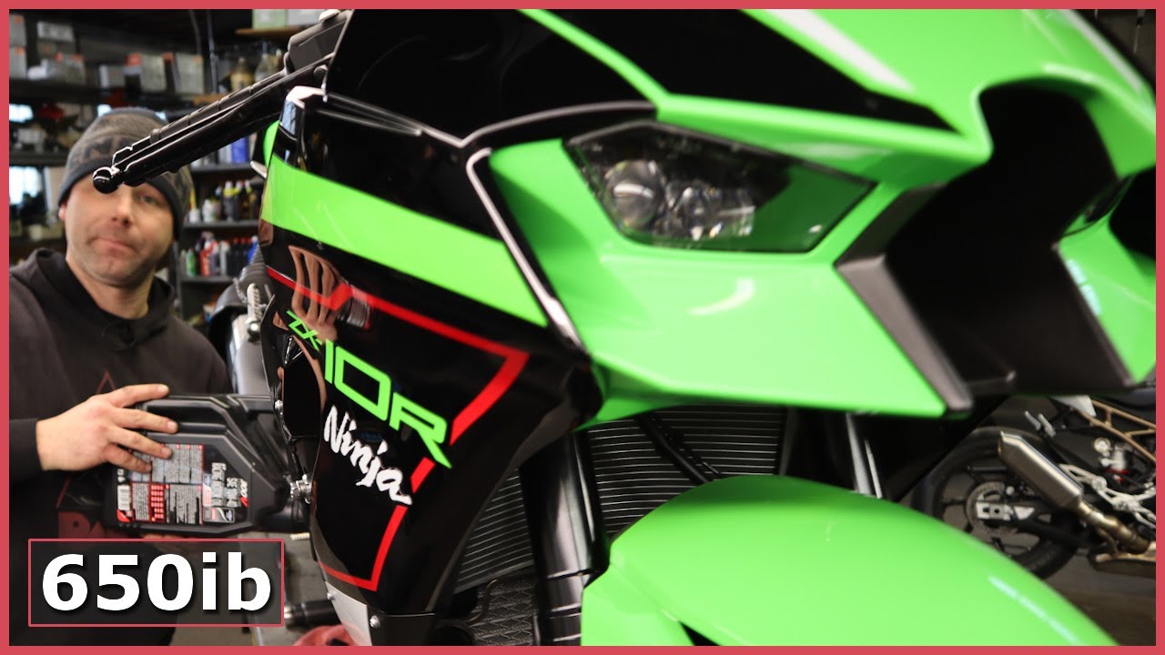 2021 ZX-10R 1st Service & The $55,000 BMW S 1000 RR!