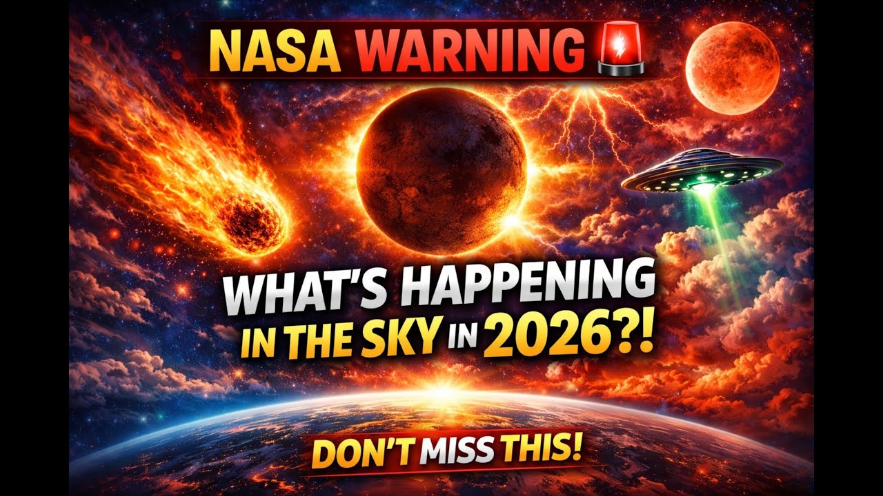 NASA Warning 🚨 What&rsquo;s Happening in the Sky in 2026?!