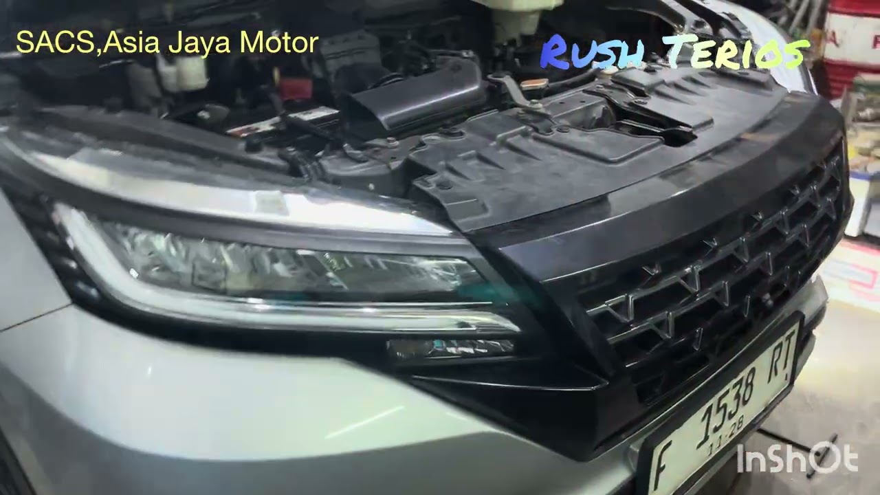 Custom headlamp DRL Rush Terios 