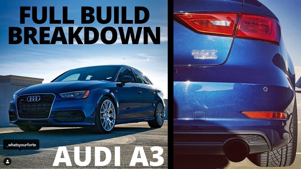 Project Audi A3 FULL BUILD BREAKDOWN (2020)