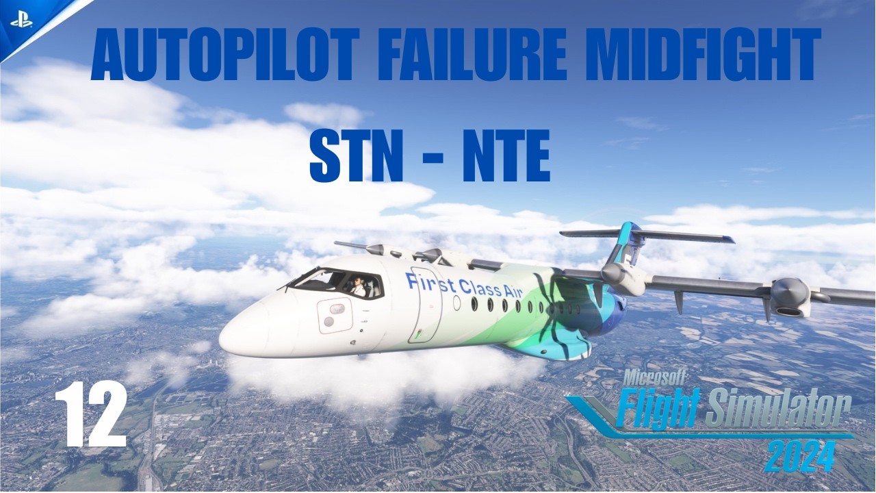 Flight Sim 2024 PS5 Career - Part 12 - My Autopilot Broke Mid-Flight… But The Flight Was PERFECT