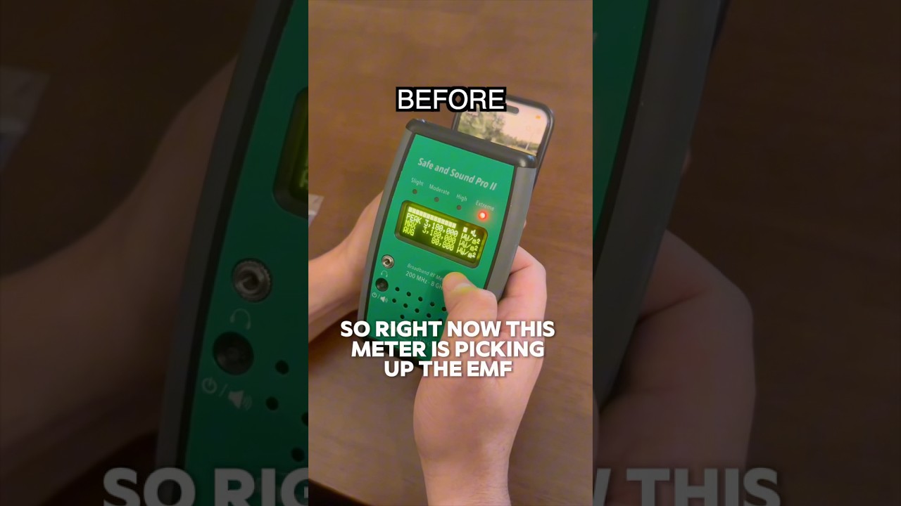 Do EMF protection stickers actually work? #emf #tech #wifi #nontoxic