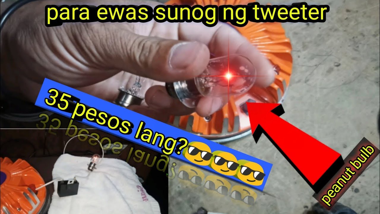 ewas sunog ng driver tweeter part 2//pang malakasan na ito