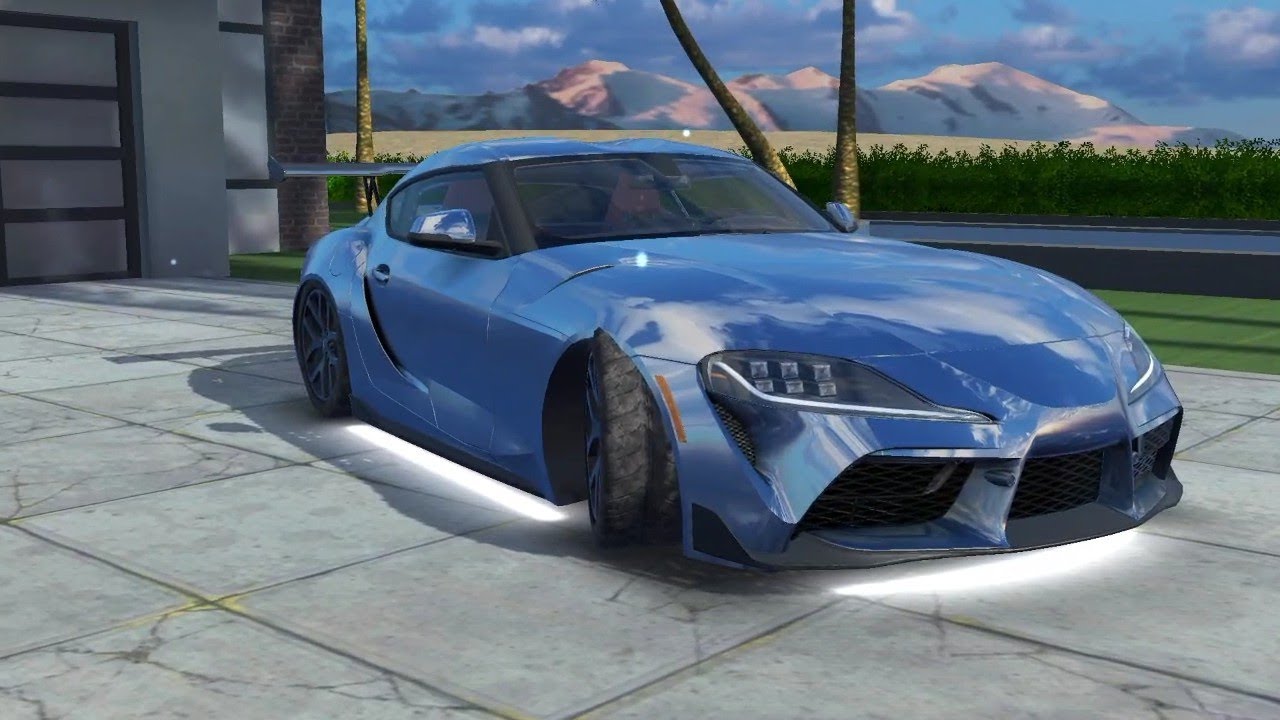 Toyota Supra heavy traffic driving💀 (traffic racer Pro) Android gameplay.