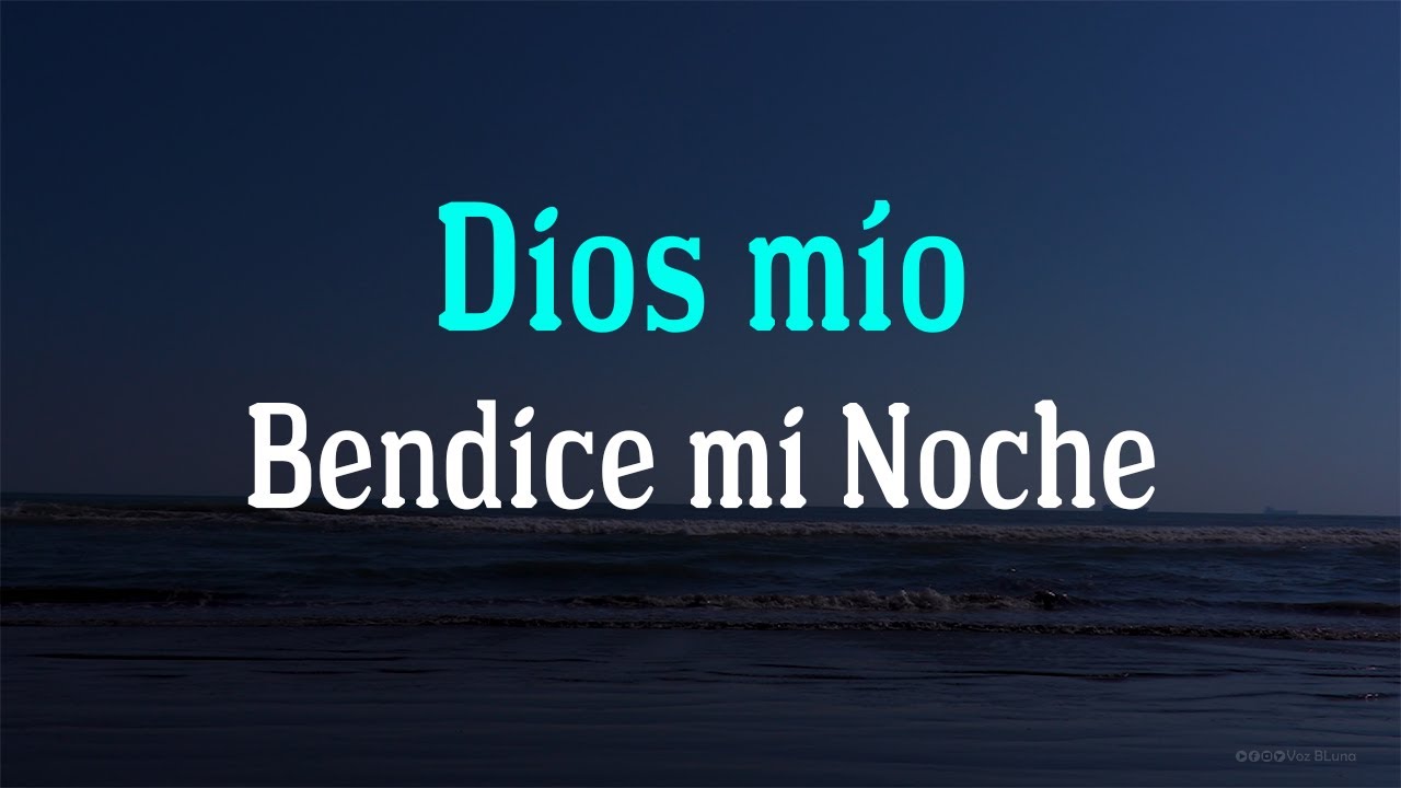 Yo te Busco Señor antes de Dormir