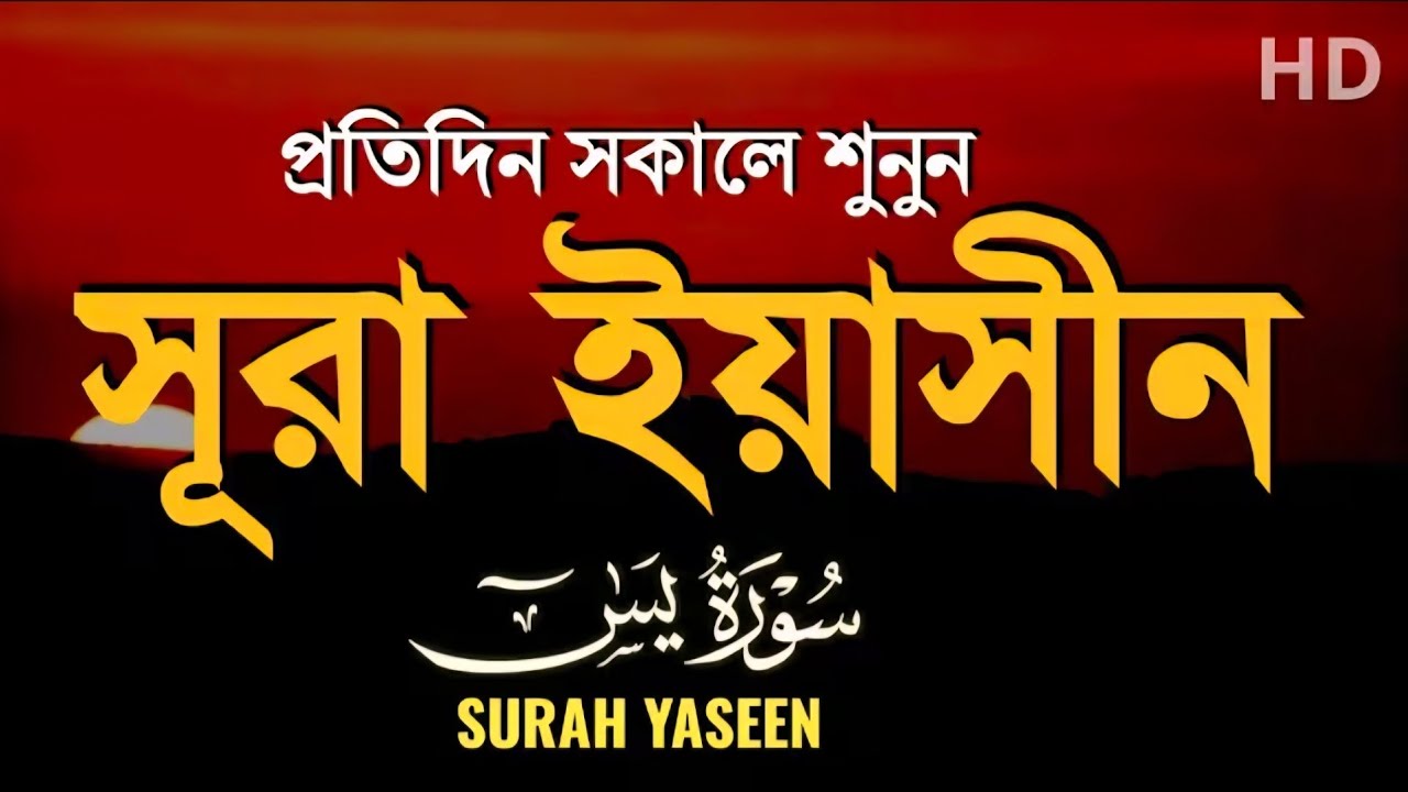 (প্রতিদিন সকালে শুনুন) আবেগময় কন্ঠে সূরা ইয়াসিন | Quran Tilawat | Surah Yaseen by Alaa Aqel