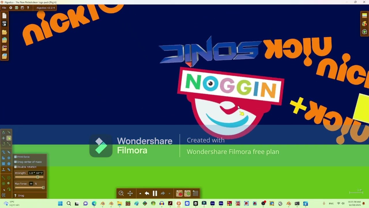 The Nickelodeon Show Part 13 (Algodoo)