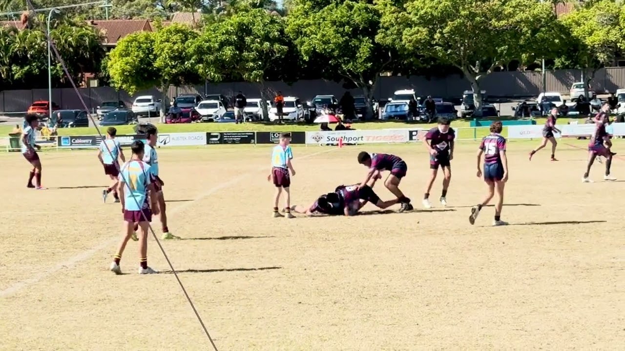 Keebra vs Ipswich State High Year 7’s Broncos Cup    1st Half