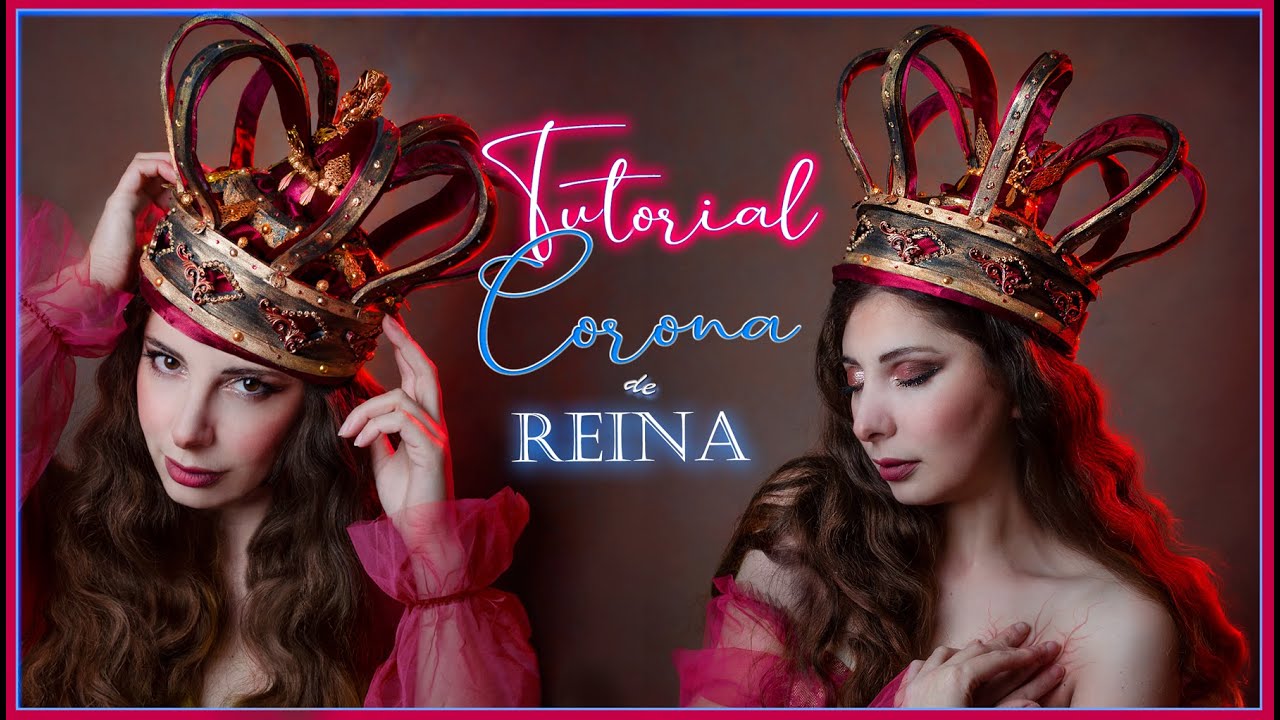 👑♥ Tutorial Corona de Reina de Goma Eva (Foamy) ♥