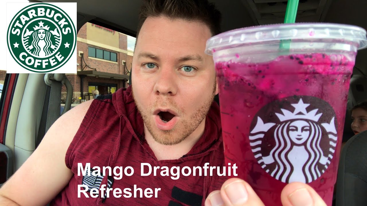 Starbucks Mango Dragonfruit Refresher Review With The Showkids