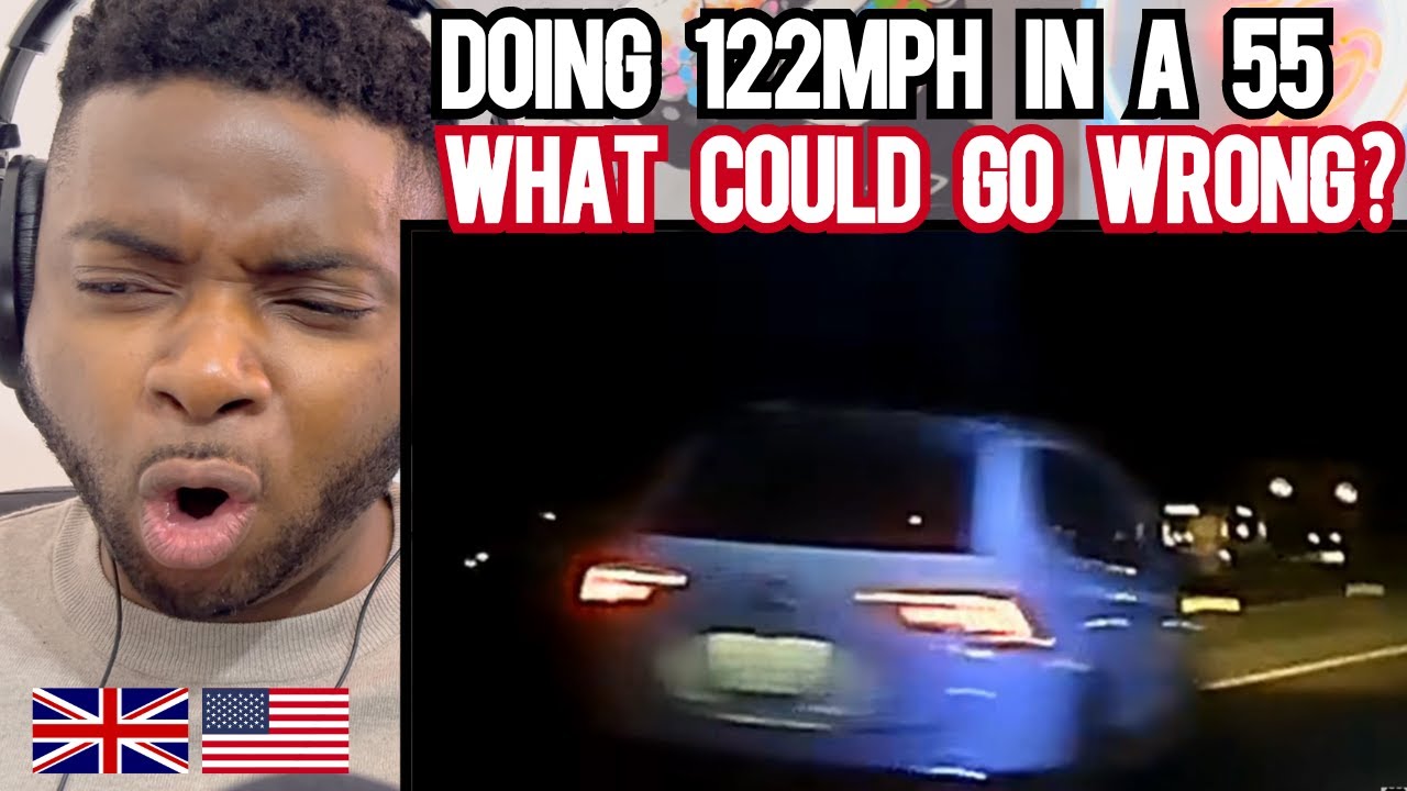 Brit Reacts To DOING 122MPH IN A 55 - WHAT COULD GO WRONG?