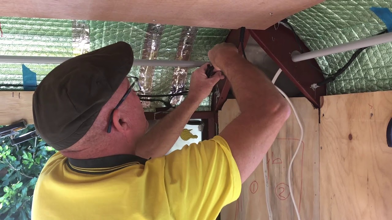 Installing 240 volt into a vintage Caravan