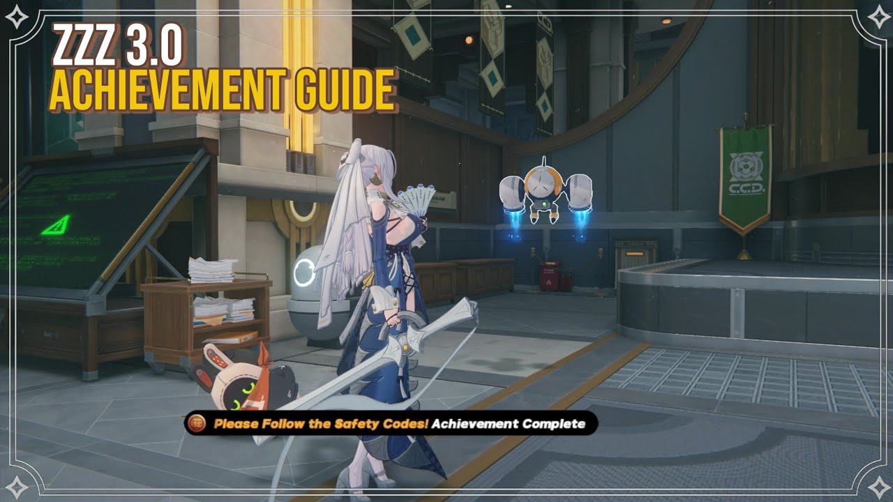 Please Follow the Safety Codes! - ZZZ 3.0 Achievement Guide 