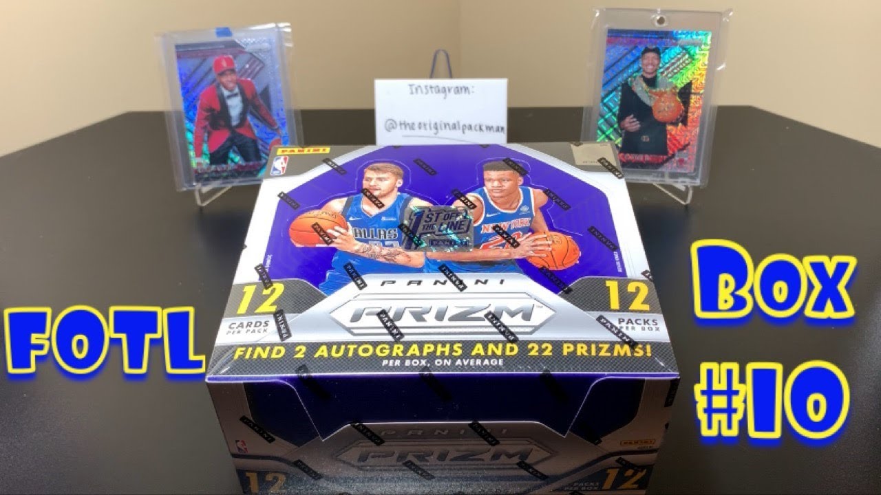 2018-19 Panini Prizm Basketball First Off The Line (FOTL) Hobby Box Break #10