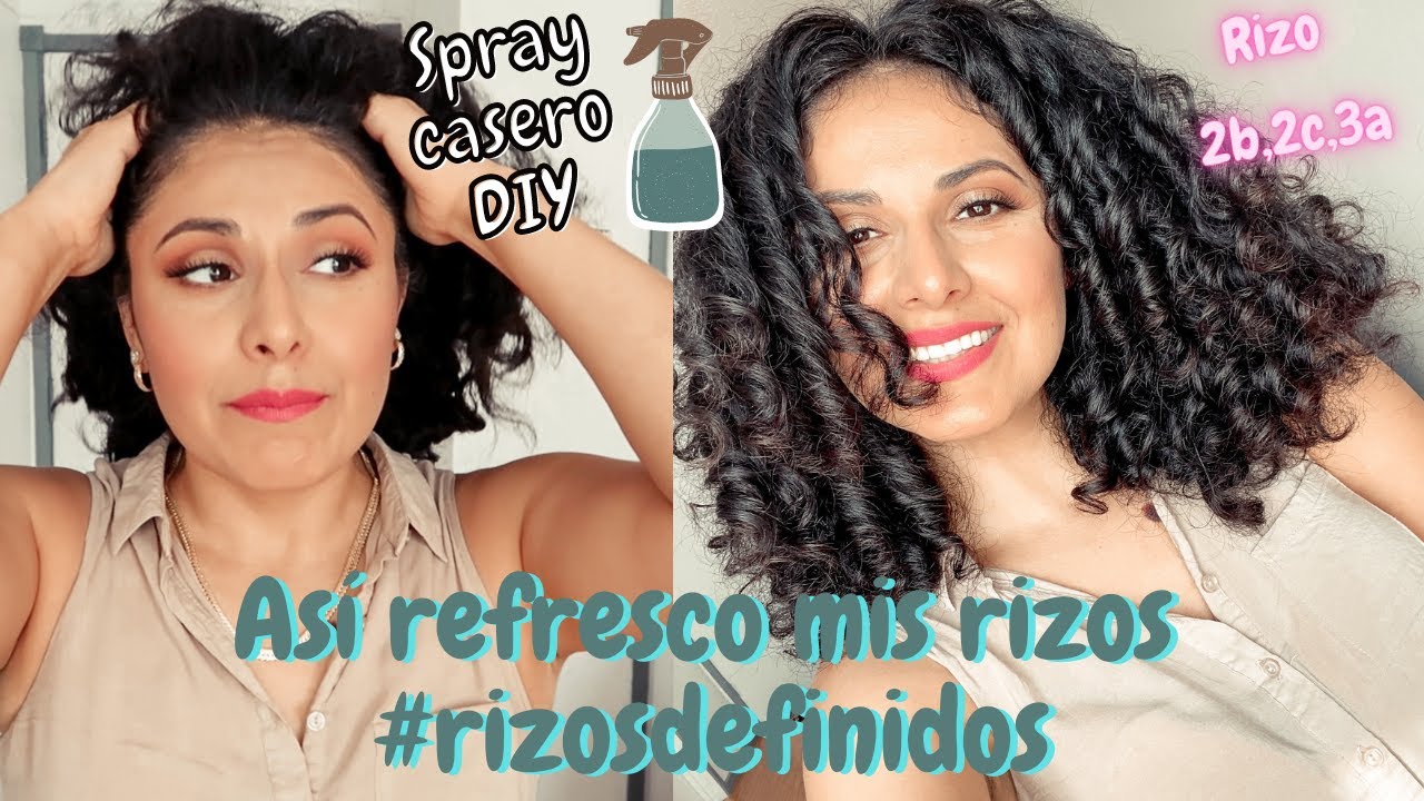 ¿COMO REFRESCAR LOS  RIZOS /ONDAS ? | CREMA CASERA DIY
