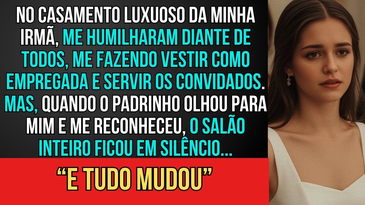 No casamento da minha irmã, me vestiram de empregada: 