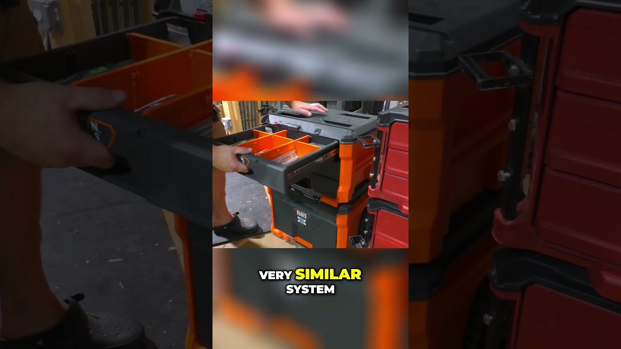 Лучше, чем Milwaukee Packout? Klein Modbox меня удивил.