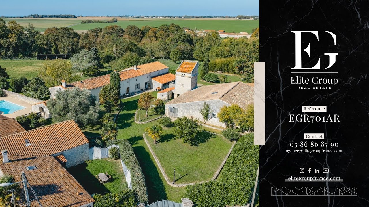 ELITE GROUP Real Estate : À VENDRE SPLENDIDE LONGÈRE SUR LA COMMUNE DE SOUBISE