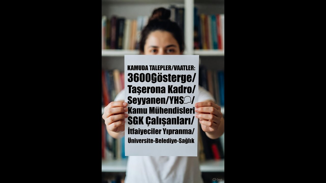 KAMU:3600G&ouml;sterge,Taşeron,Disiplin Affı, Seyyanen, YHS...Neler &Ccedil;&ouml;z&uuml;l&uuml;yor