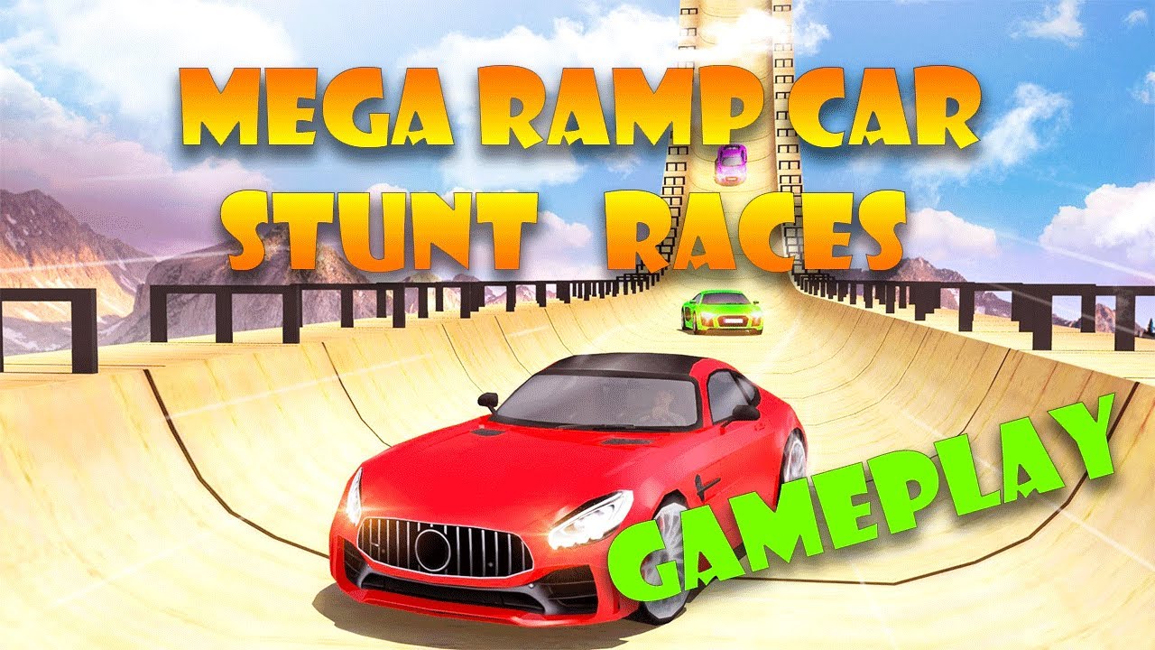 Mega Ramp Car Stunts Racing : Impossible Tracks 3D Android Racing Gameplay 2021