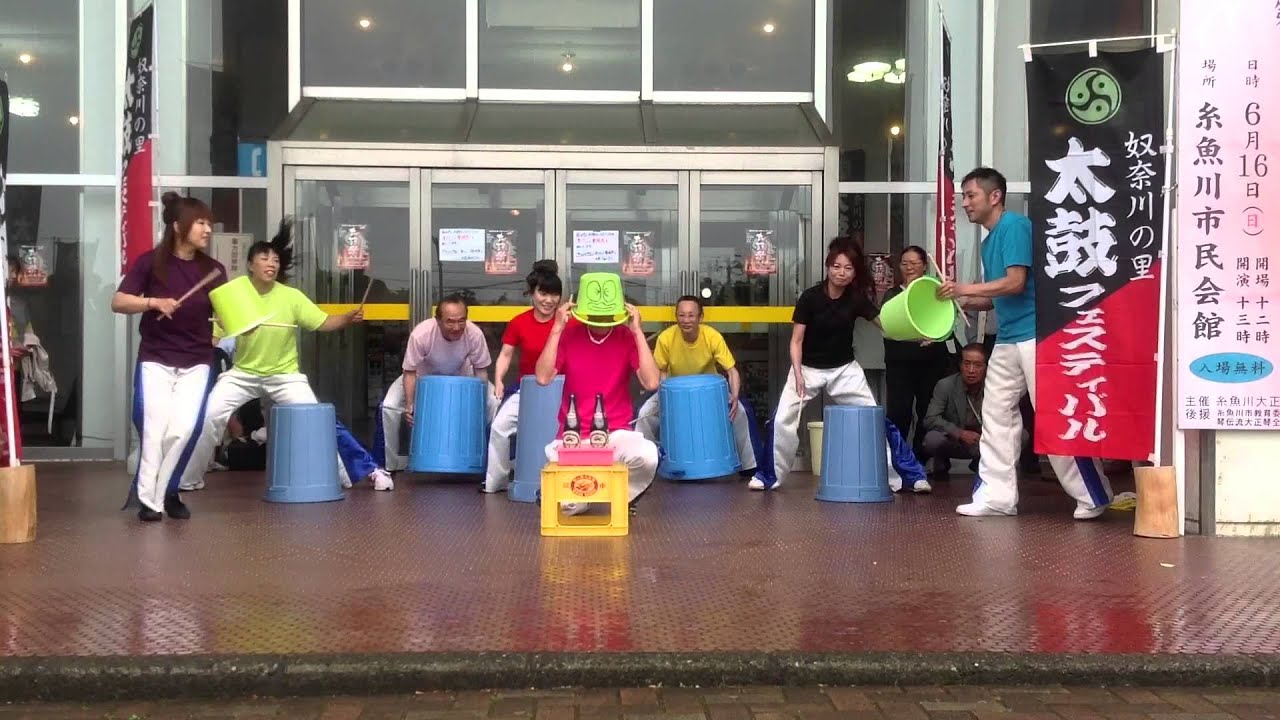 越後・親不知太鼓がGroove OnkelsのPlayed Aliveに挑戦！