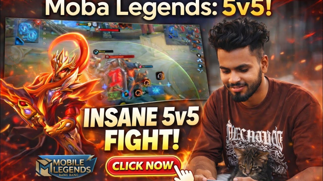 Moba Legends 5v5 😱 INSANE Team Fight! Epic Victory & Crazy Gameplay 🔥