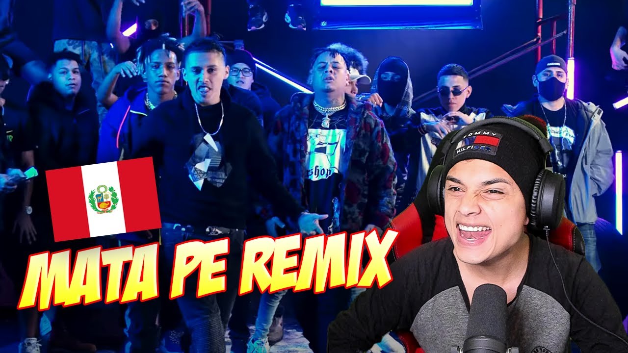 [Reaccion] Strong Black Ft. Ator Untela - Murder - Young Eiby - Mata Pe Remix (Video Oficial) Perú