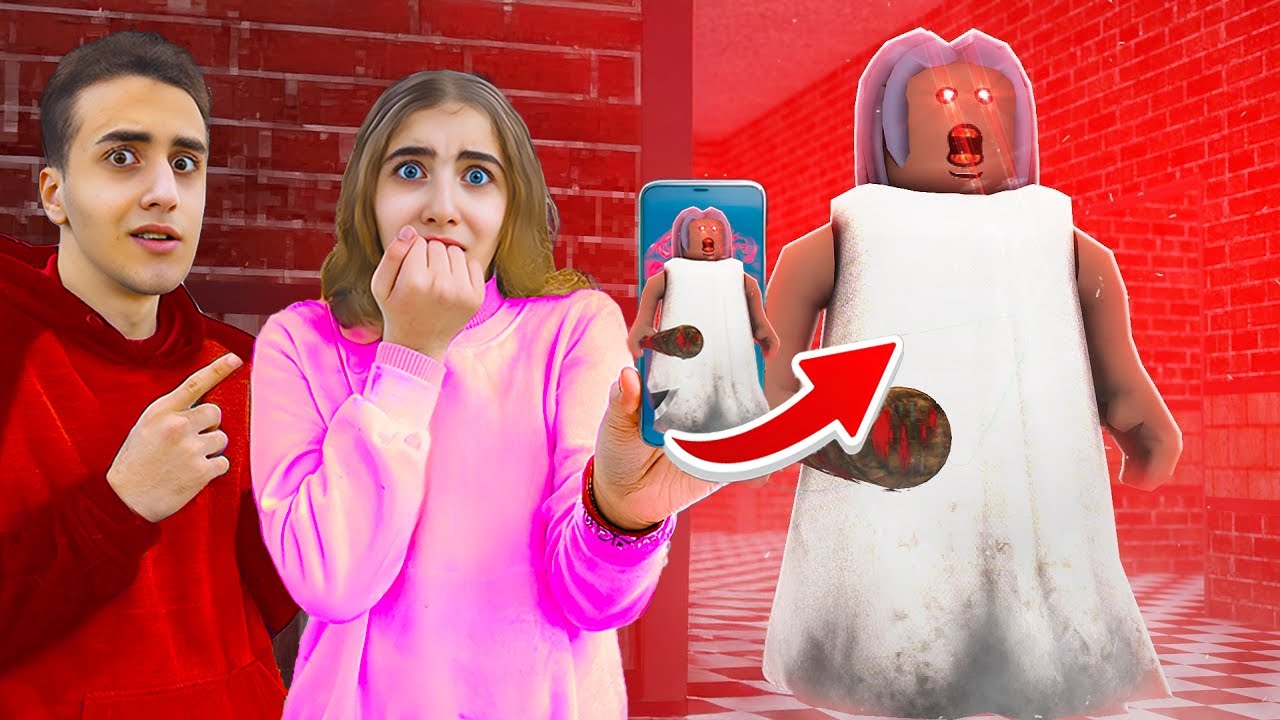 الهروب من الجده الشريره في روبلوكس😱🔥