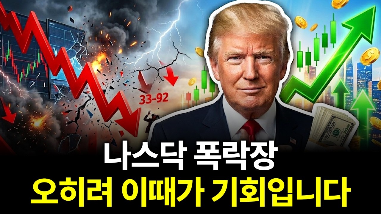 나스닥 폭락장 지금이 진짜 기회일 수 있는 이유