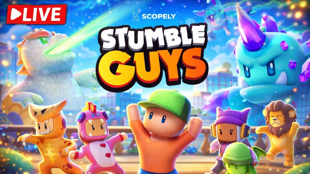 STUMBLE GUYS LIVE 🔴 | Crazy Wins, Funny Fails & Pro Gameplay!🔥