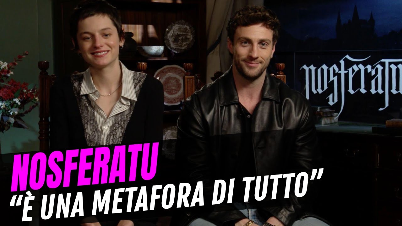 Nosferatu, intervista ad Aaron Taylor-Johnson: 