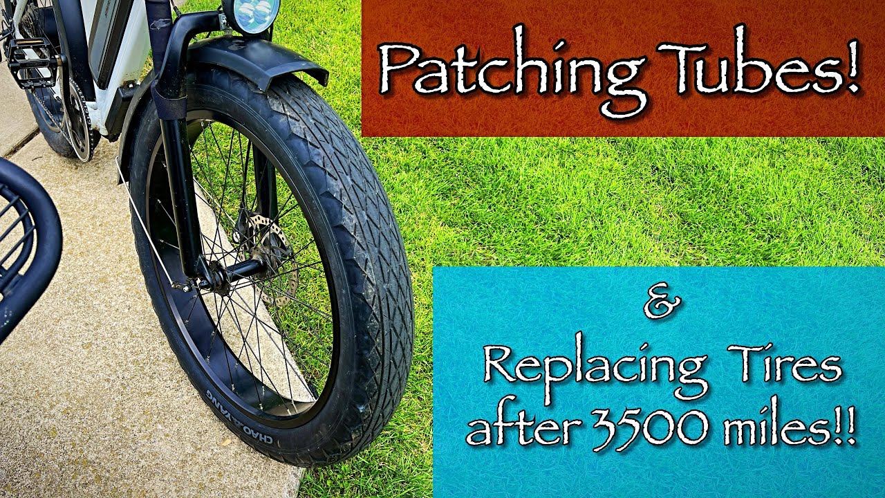 Tube Repair and New Tires - Tinkering Turtle