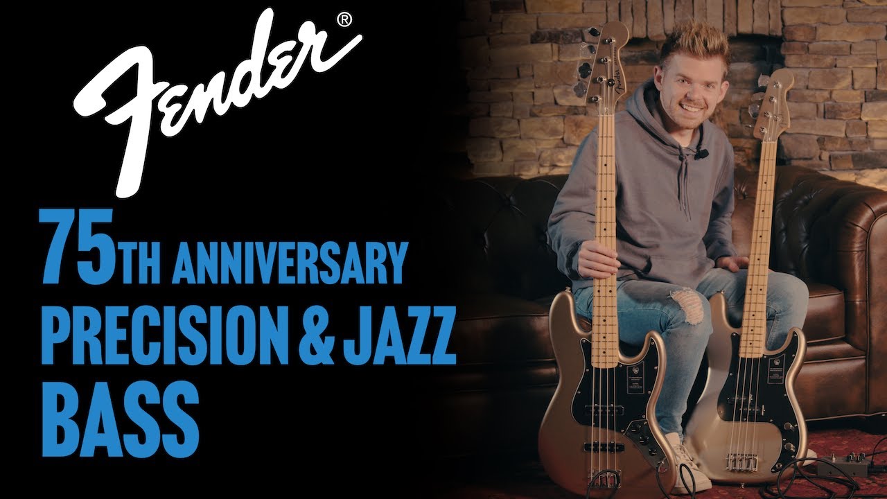 Fender 75th Anniversary Precision & Jazz Bass Overview