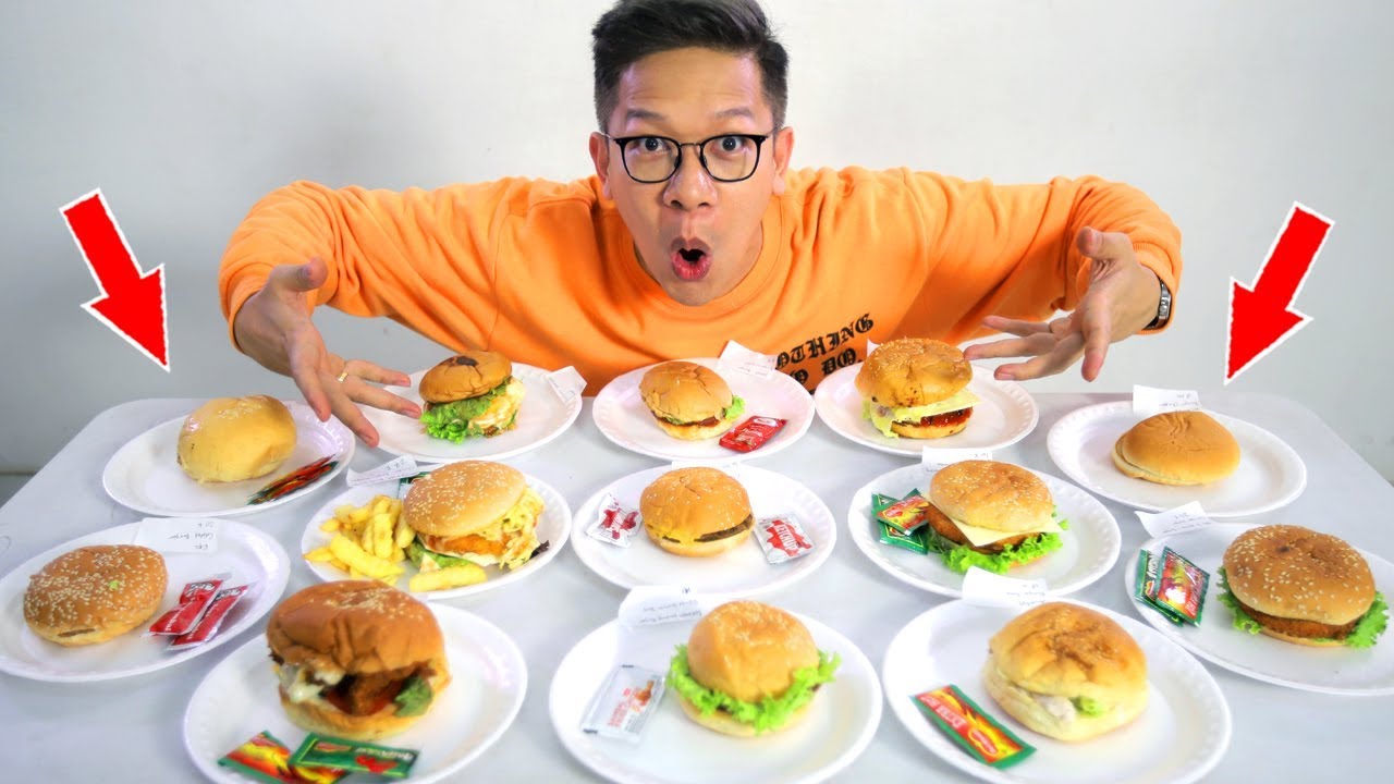 BELI SEMUA BURGER!!!