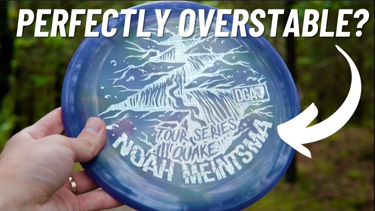 GROUNDBREAKING Midrange | DGA QUAKE! Disc Golf Review