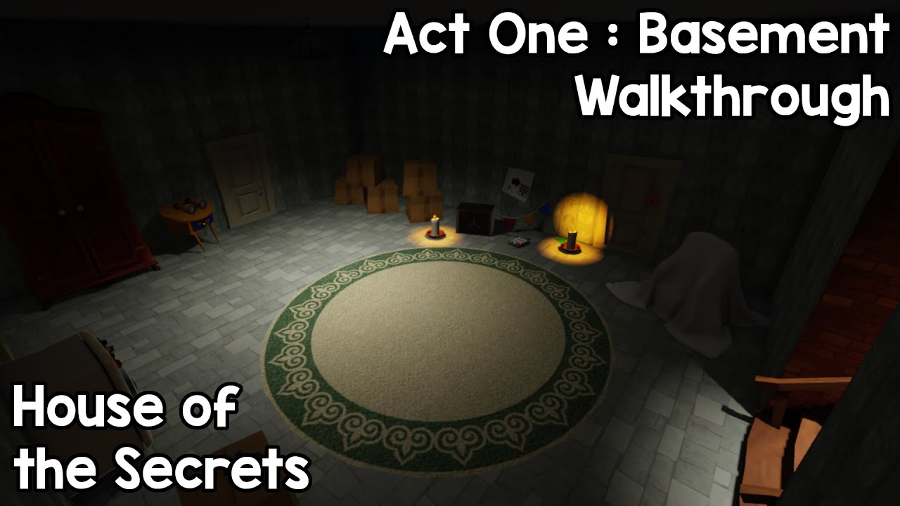 Hello, Neighbour! House of the Secrets - Act One : Basement [Walkthrough]