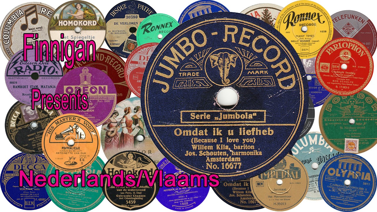 Willem Kila & Jos Schouten - Omdat Ik U Liefheb(1914)