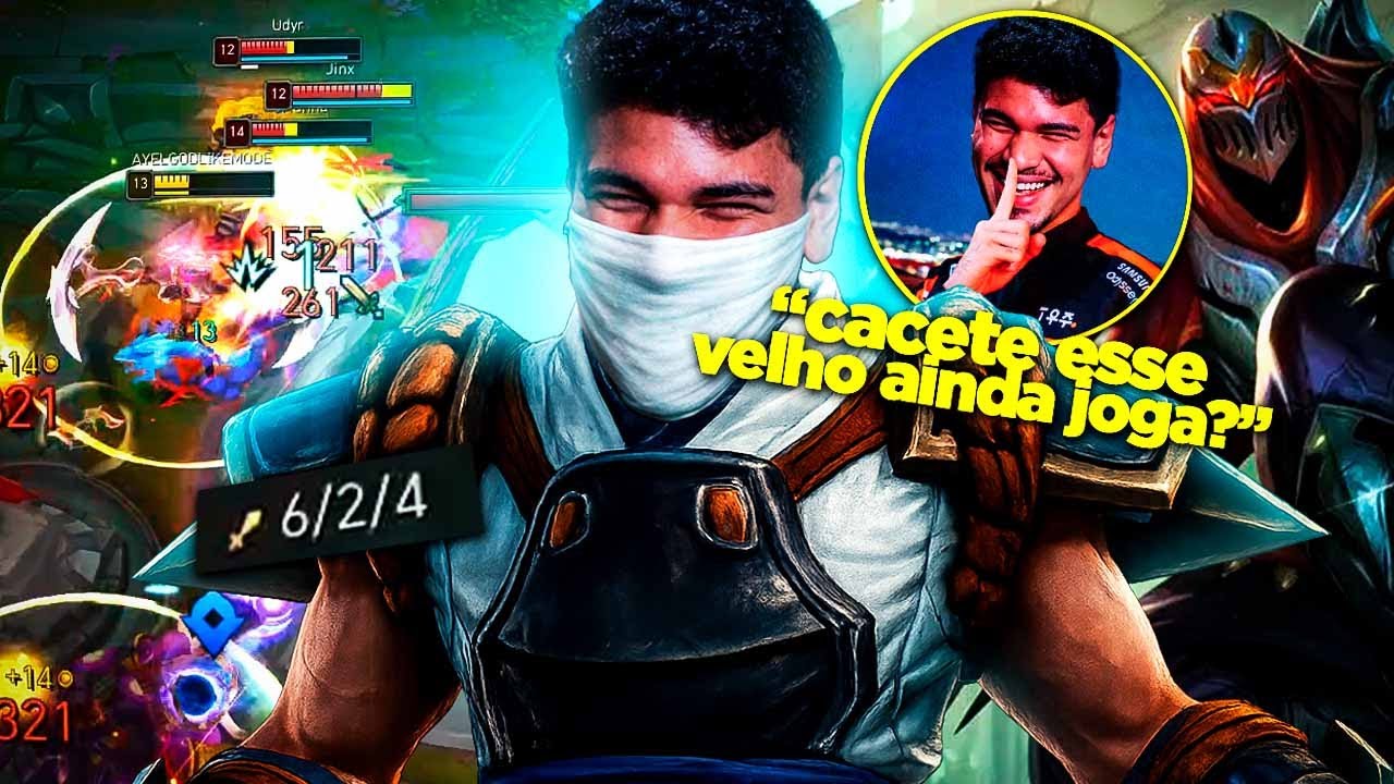 AYEL COME&Ccedil;OU A SEASON NOVA DE ZED!